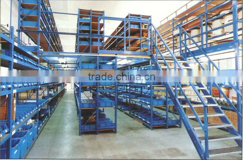 Steel warehouse storage shelf racking system ,attic shelf