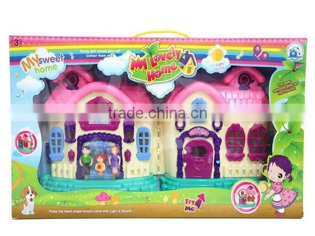 Hot ABS Doll House Furniture Set Toy