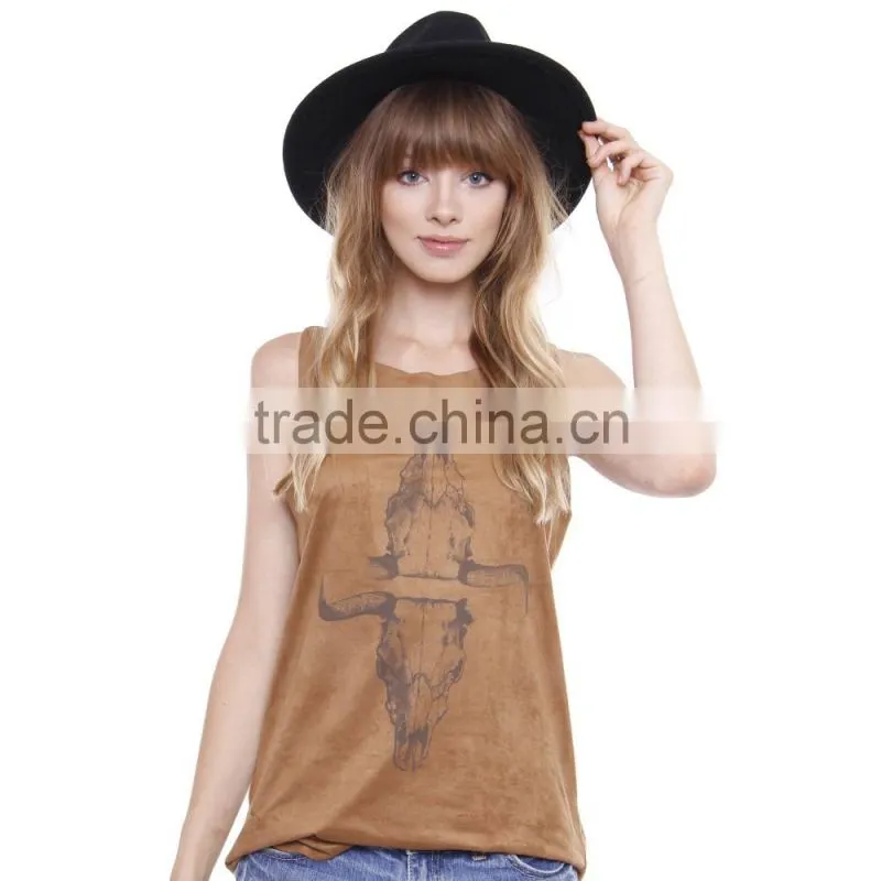 Sexy Womens Sleeveless Halter Neck Fashion Tank Top With Rings