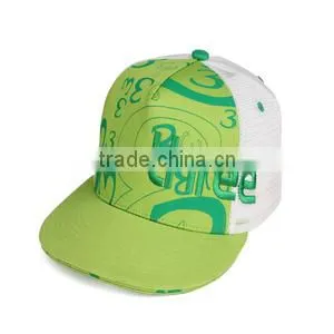 polyester and cotton fashion hip-hop hats , unisex hip-hop caps