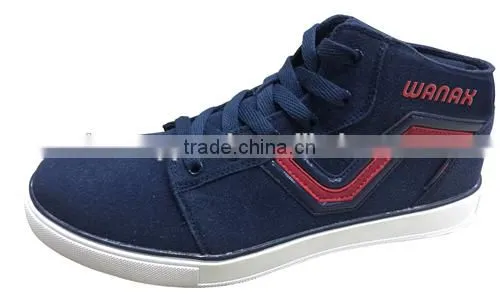 men's new customized blue color casual shoes