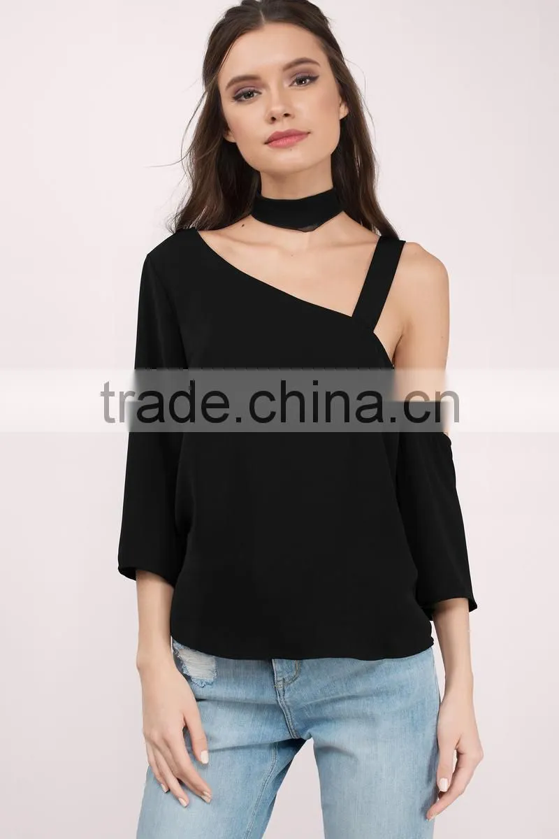 2017 latest fashion design lady clothing summer top women