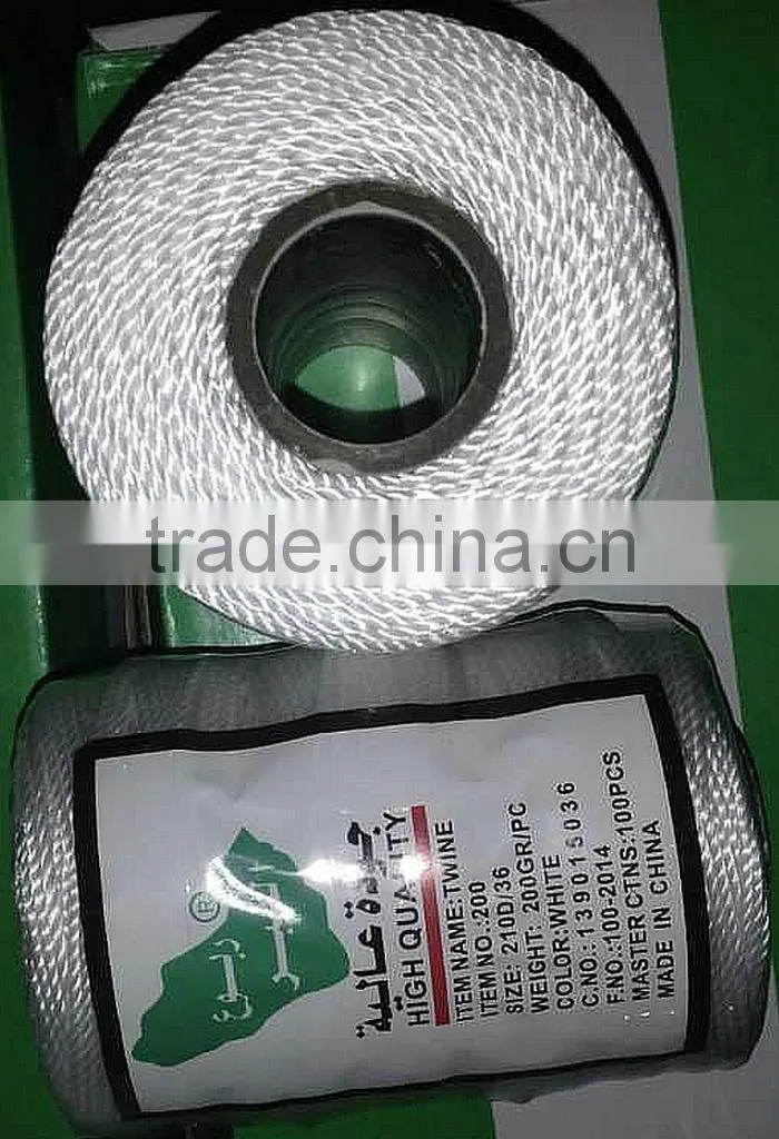 100% Polypropylene High Tenacity String Fishing Line Fluorocarbon