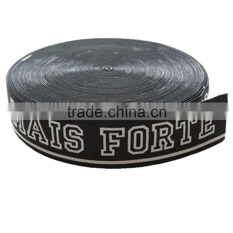 Jacquard elastic ribbon for underwear