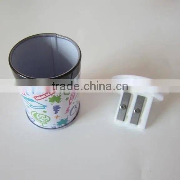 Tin tube sharpener