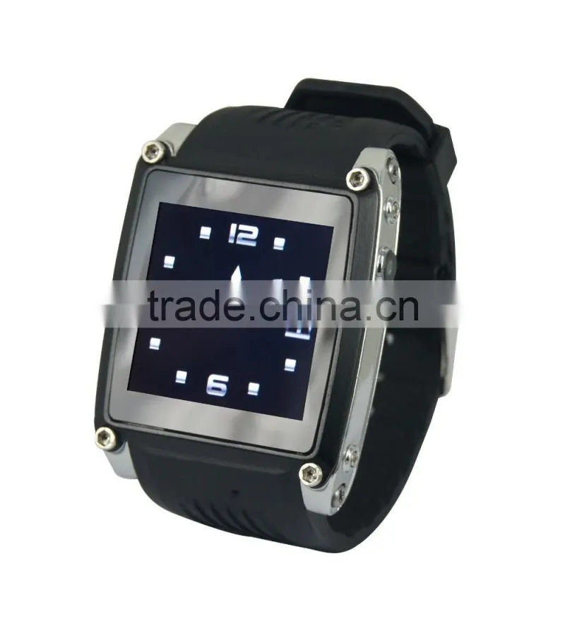 Android Bluetooth Wrist Smart Bracelet Watches Mobile Phone / Health Watch Phone
