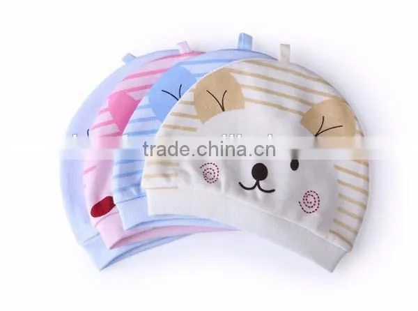 new arrival kids cap cute cartoon style knitted cotton baby hats