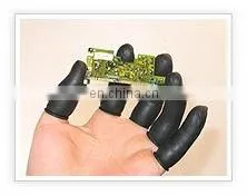 Conductive Black Latex Finger cot,Finger stall