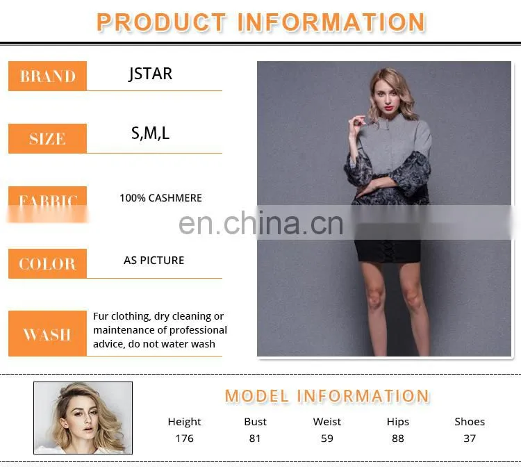 Hot Sale Factory Directly Women Grey Cashmere Coats