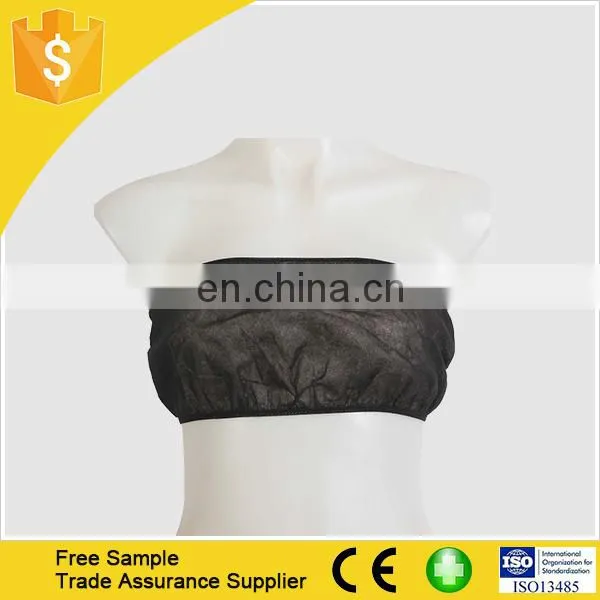 Health and Medical Disposable Sexy Non woven Bra