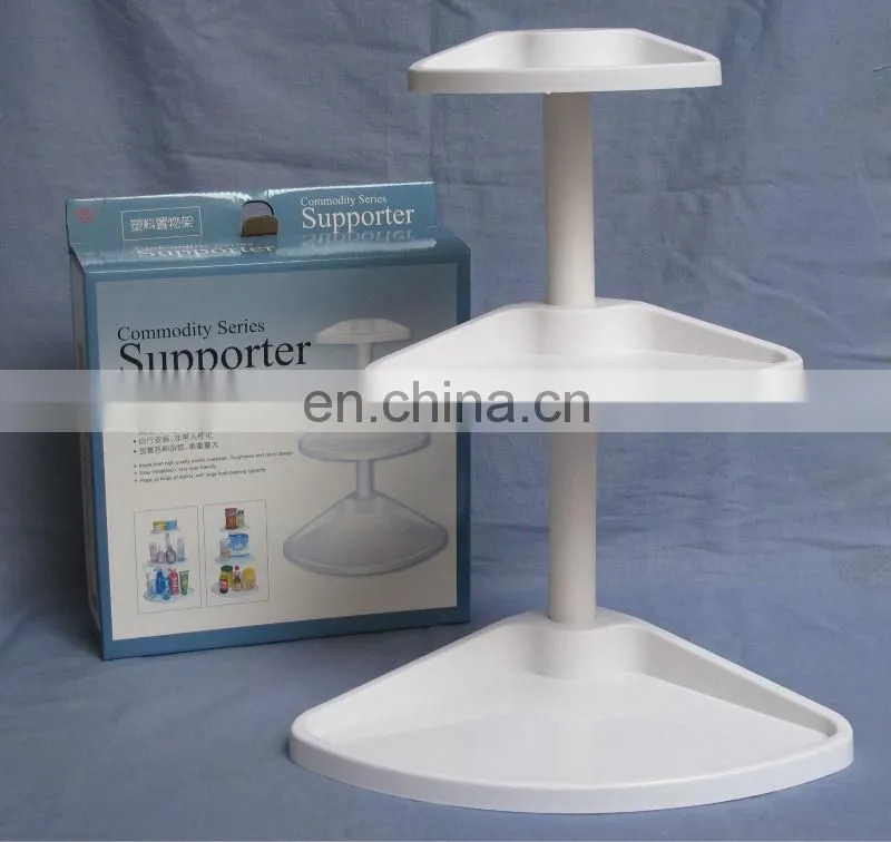 bathroom storage plastic shelf
