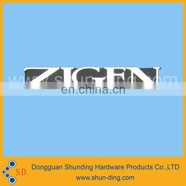 Hotssales Custom Embossing Metallic Audio Sound Nameplate