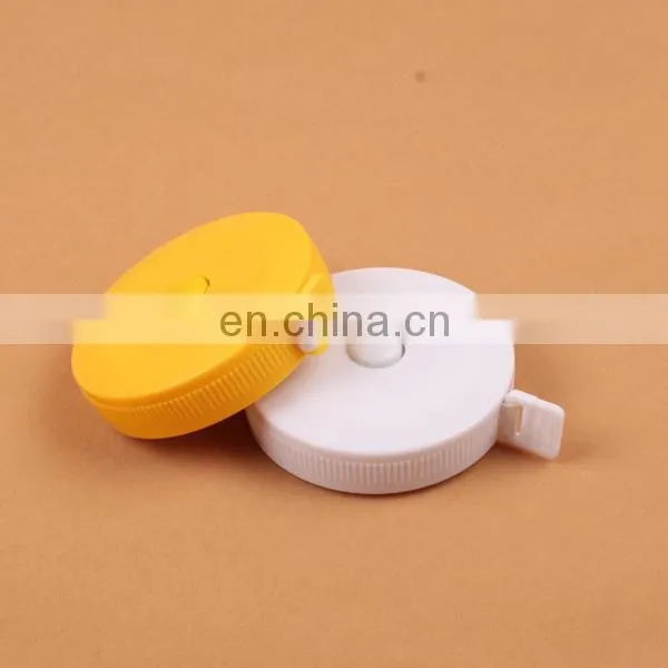 plastic tape measure with different color