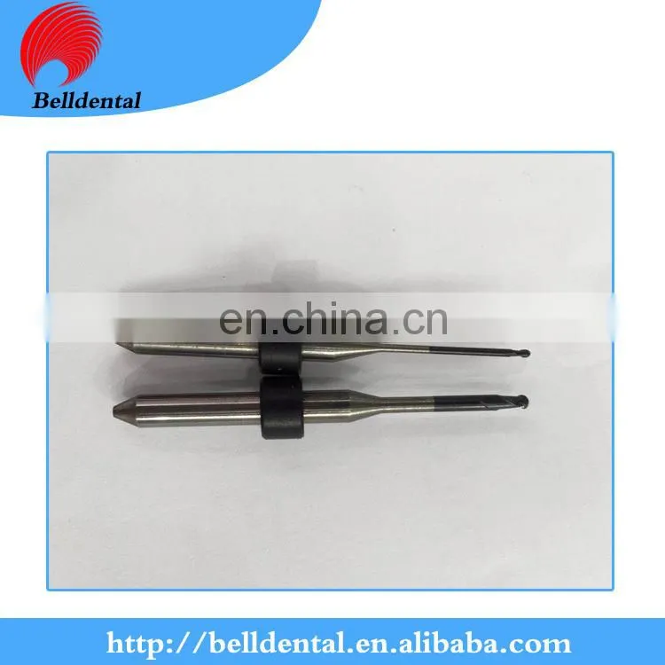 CAD CAM System DLC Coating Dental Zirconia Milling Burs for Yenadent