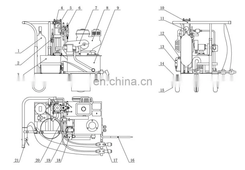 New Design Hand Push Cold Paint Spraying Marking Machine For Road