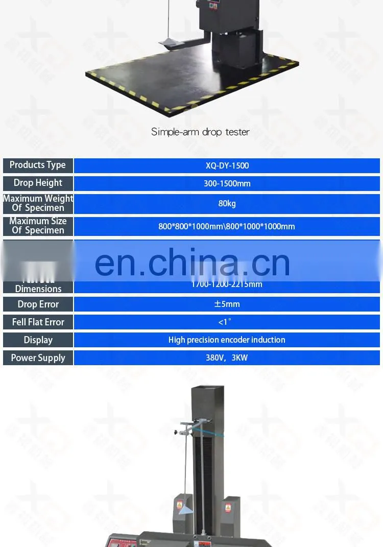 High Accuracy Package Drop Test Machine Price Drop test machine