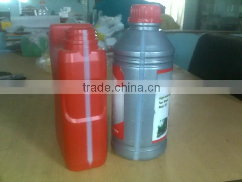 transparent control bands blow moulding machine