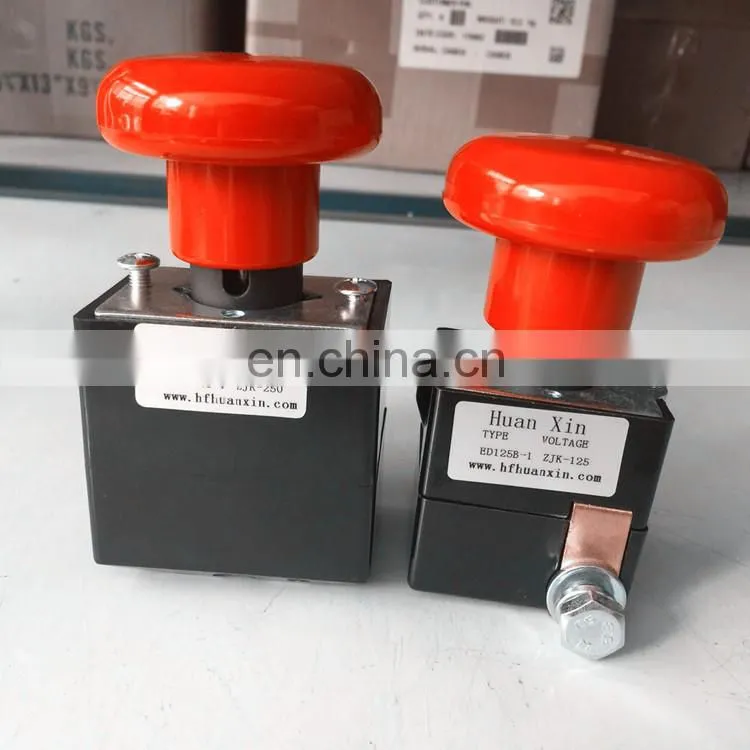 Forklift Parts Emergency Stop Switch For Electric Pallet Truck ED125