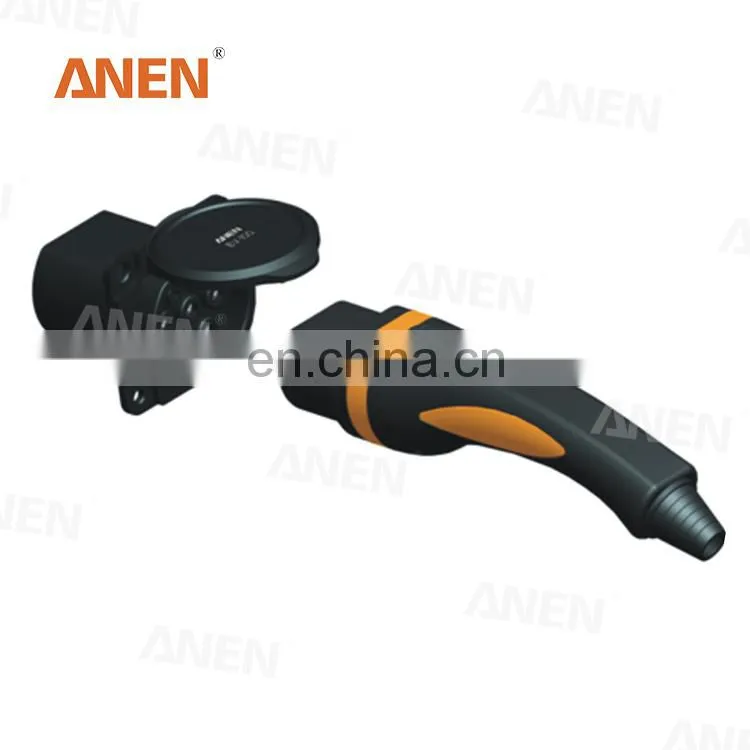 EV AC charger plug/EV charger connector/charging port connector plug