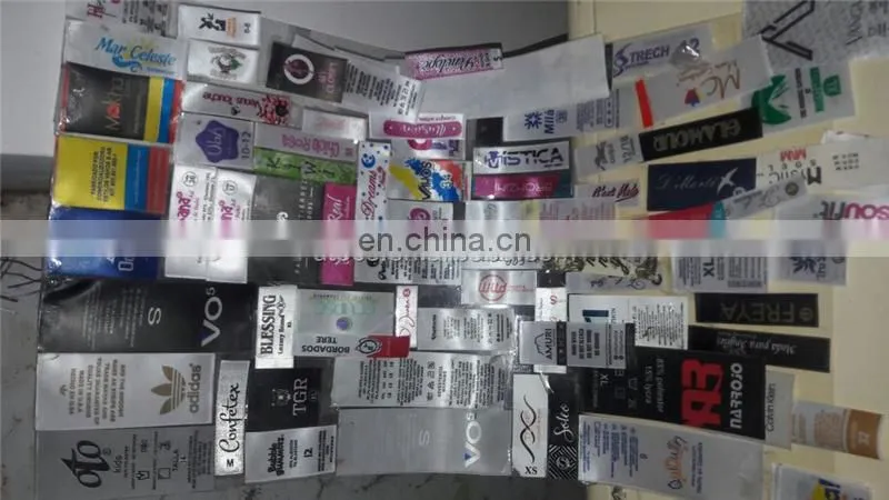 UGS1004 4 Color Automatic Rotary Fabric Trademark Ribbon Printing Machine, Textile cotton webbing Letter Press Offset Printer