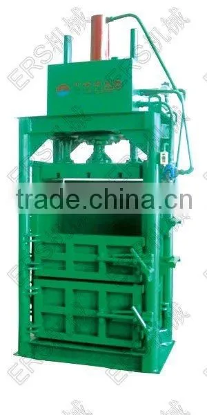 Waste foam plastic bale compress packing machine