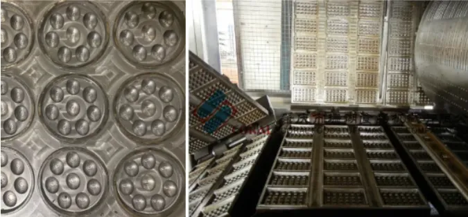 400g Original Flavor Waffle Cake Egg Wafers Biscuits Waffles Processing Line