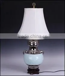 Chinese Longquan Celadon Style Ceramic Lamp