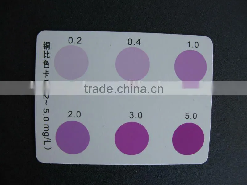 Wholesale drinking water quality test copper ion test kit