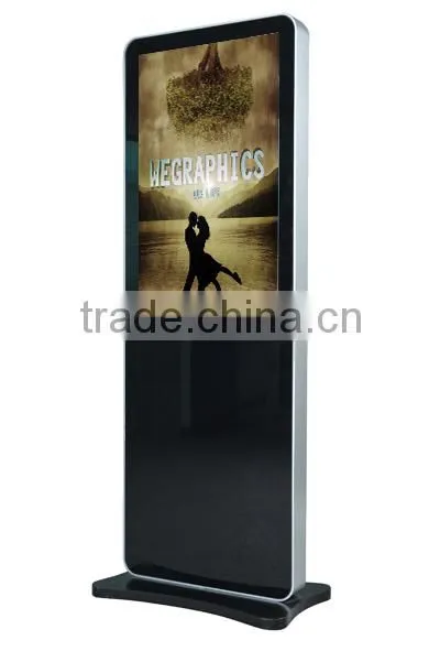 hd digital video monitor lcd ad display stand iphone shape advertising player 42 inch floor stand lcd advertising player