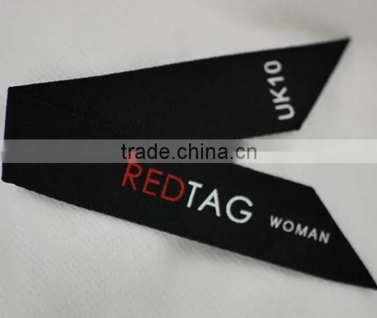 Made in china First Grade screen printed coat size label