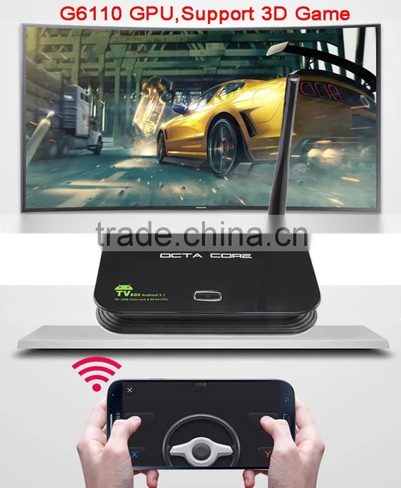 Android 5.1 Z4 rk3368 octa core root access Android Smart box DDRIII 2GB EMMC 16GB AP6335 Wifi 2G 5G Hot selling Z4 Tv box
