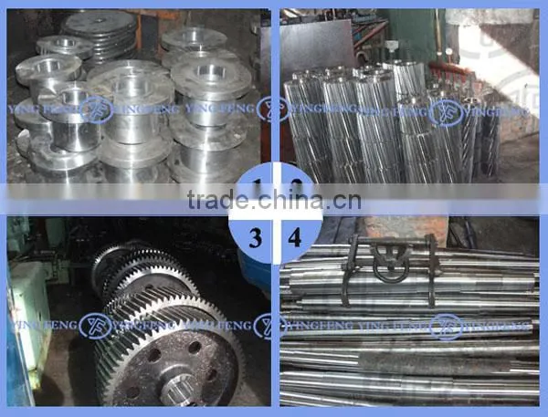 Diesel engine DZK35 bricks and blocks machinery with high capacity 6000-7000 pcs/h