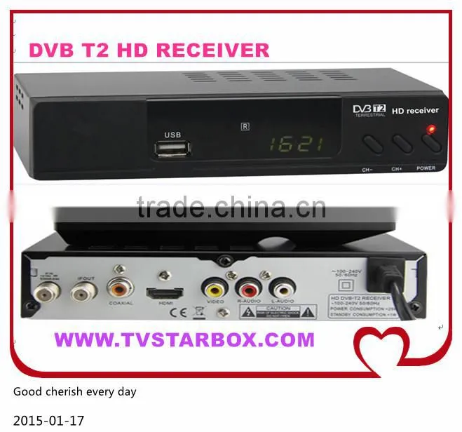 hot selling full hd dvb t2 digital satellite receiver dvb t2 receiver