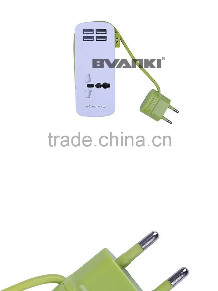 New products 2016 With charging cable multi function universal micro usb wall charger bulk buy from china