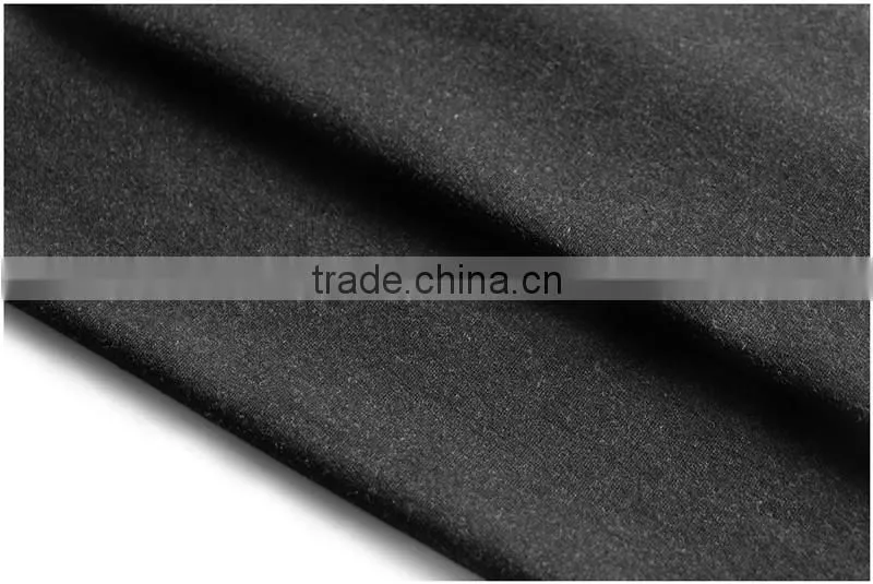 Black cotton spandex knitting denim