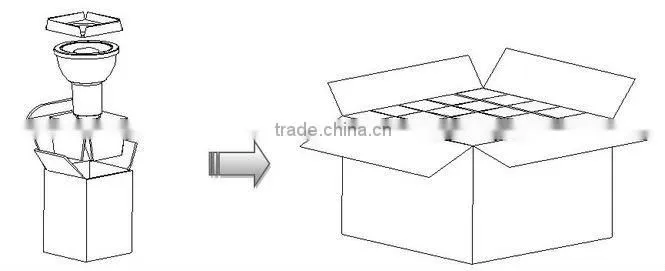 Purity aluminum 5w 30degree 500lm led mr16 e26 lamp