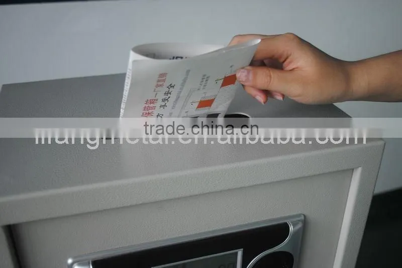 LCD display coin slot deposit safe box money safe