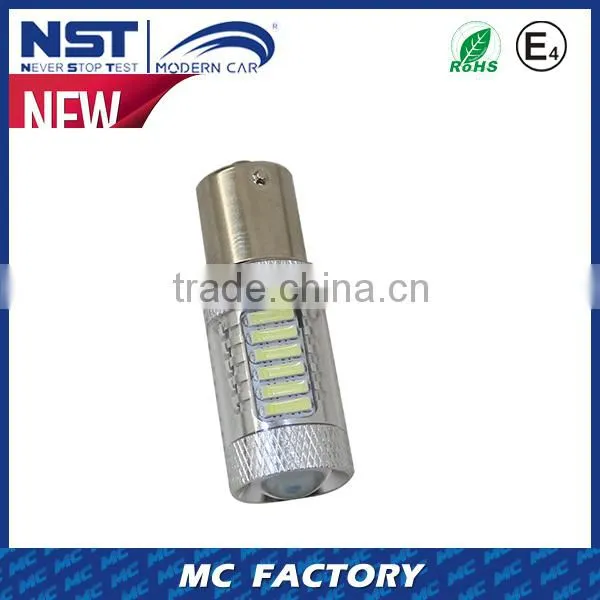 factory supply latest high brightness 1500-2400LM S25 7020 27smd led great white led driving lights