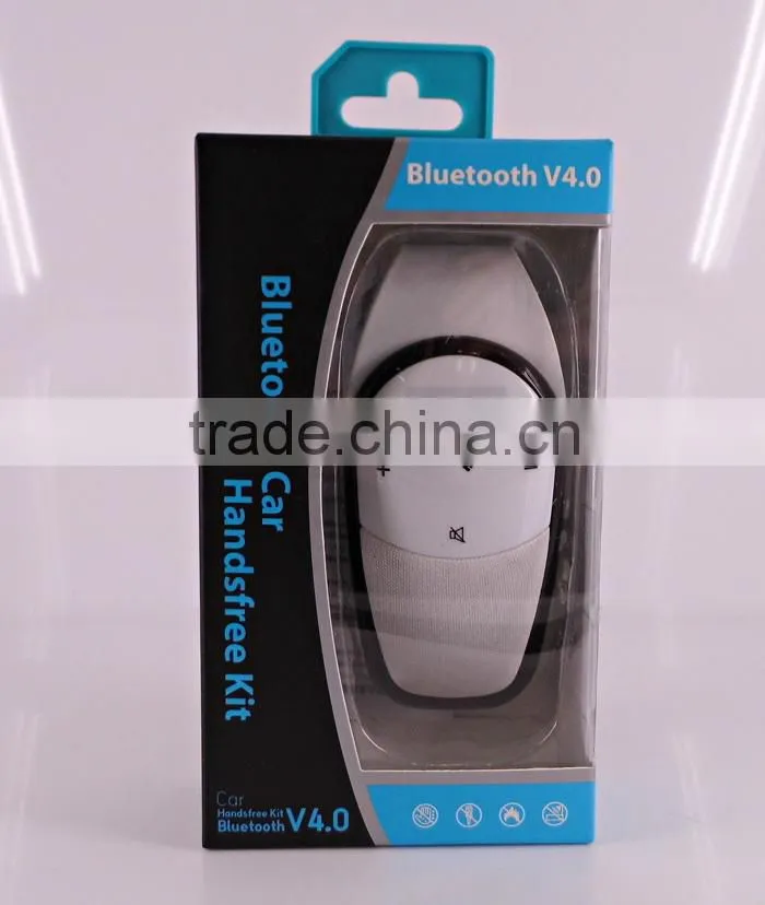 Car kit bluetooth V4.0 hands smartphones Handfree voice reminder car bluetooth speaker with BY-102