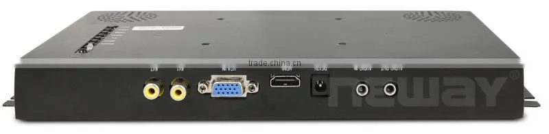 Metal Case 4 Wires Resistive Input 10.1 Inch Open Frame LCD Touch Screen Monitor
