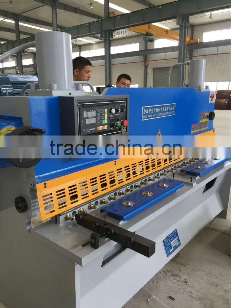 Best price cnc steel plate cutter 12ft hydraulic sheet shearing machine