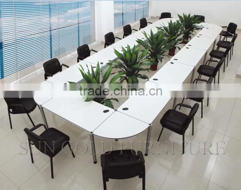Large Wooden Melamine Conference table for Office, Banquet (SZ-MT064)