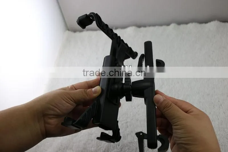 universal mobile Car Holder For iPad iPad2/Tablet pc, Chair holder for iPad tablets
