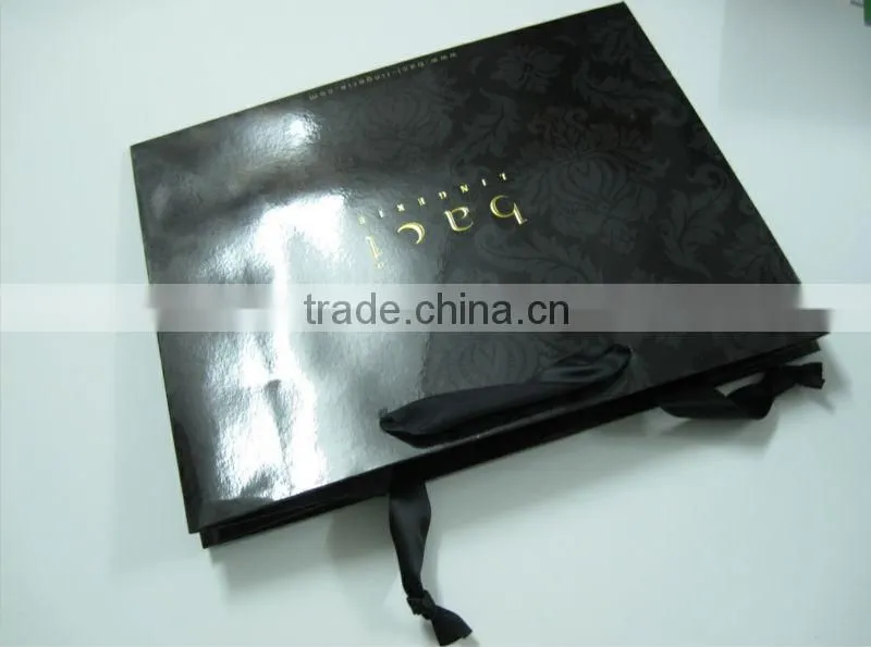 China professional custom printed shopping gift paper bag