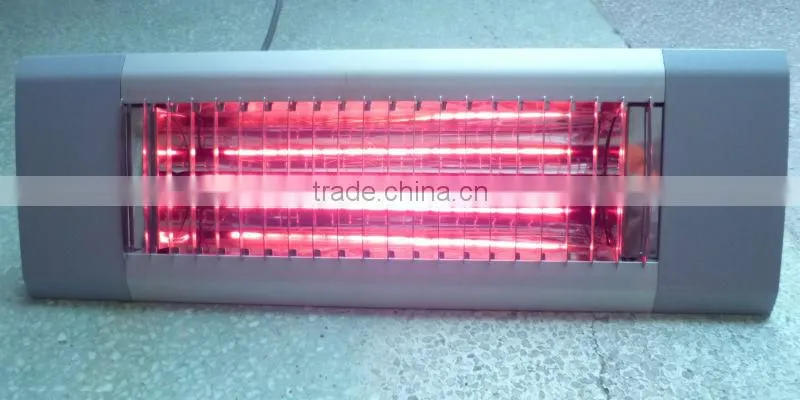 1500W quartz heater with carbon heater element