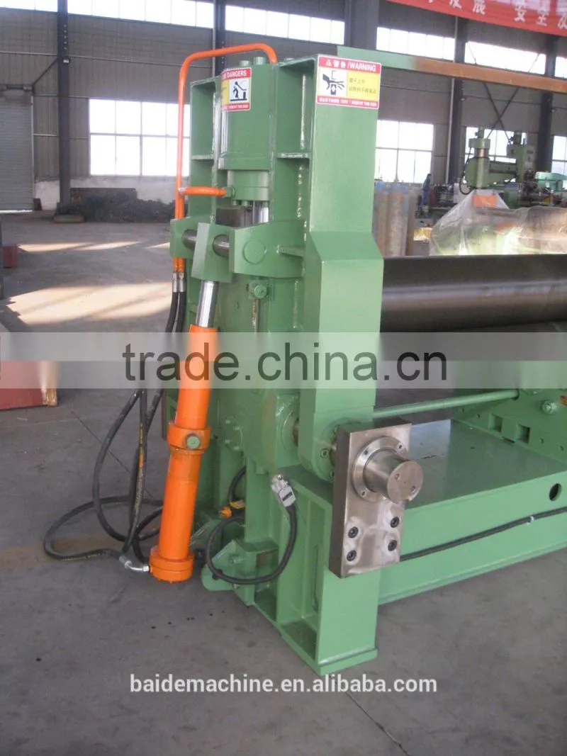 Rolling machine for iol tank,W11S hydraulic bending machine for steel plateSolid round steel