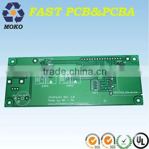 0.5mm board immision gold rigid and flex pcb