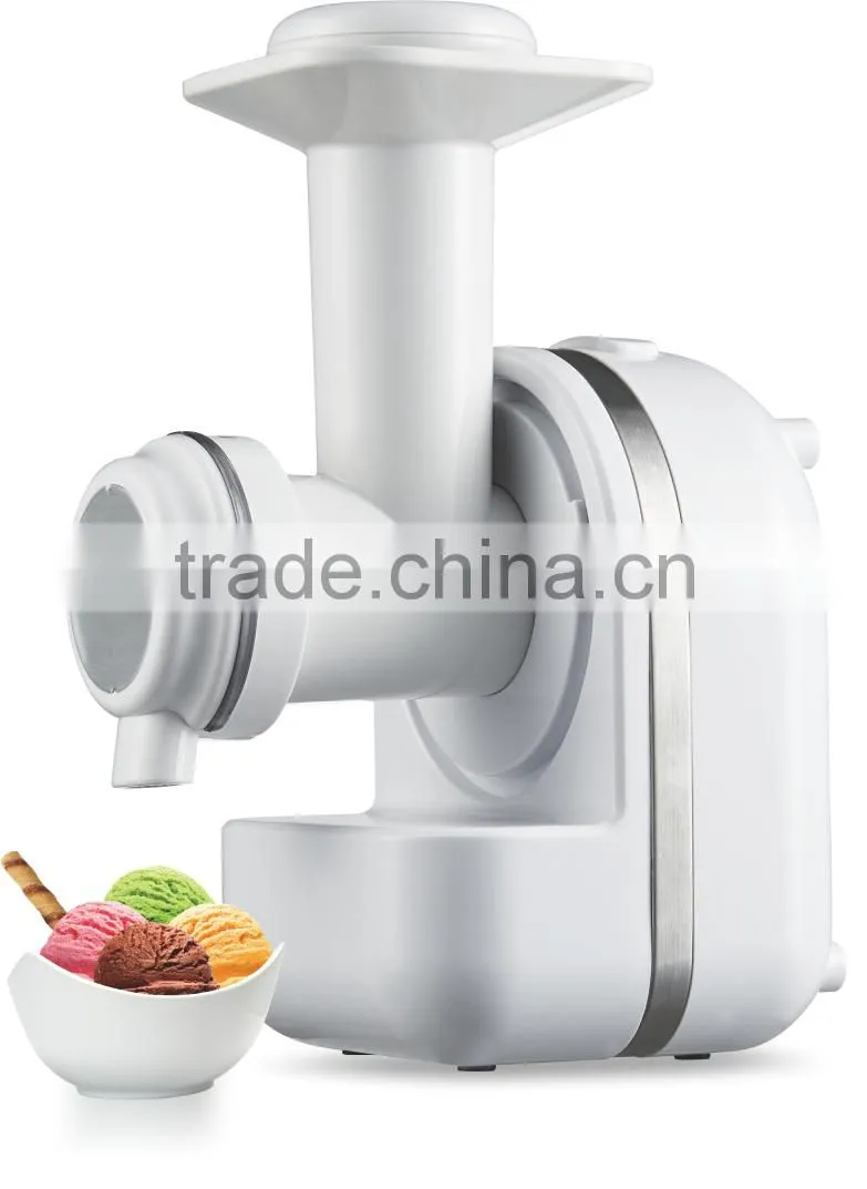 Fruit Ice Cream Maker, 3 in 1, cone icecream maker with salad maker and orange juicer