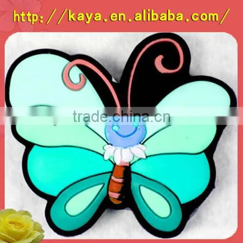 3d soft plastic custom round metal fridge magnet