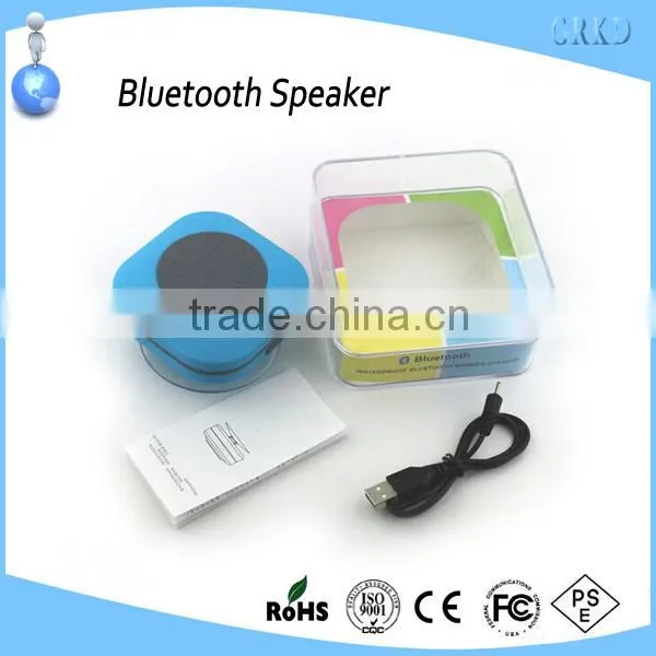 IPX4 rated waterproof wireless bluetooth speaker for iPad
